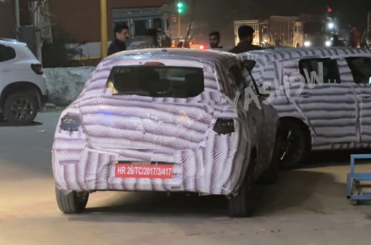 Next-gen Maruti Swift spied